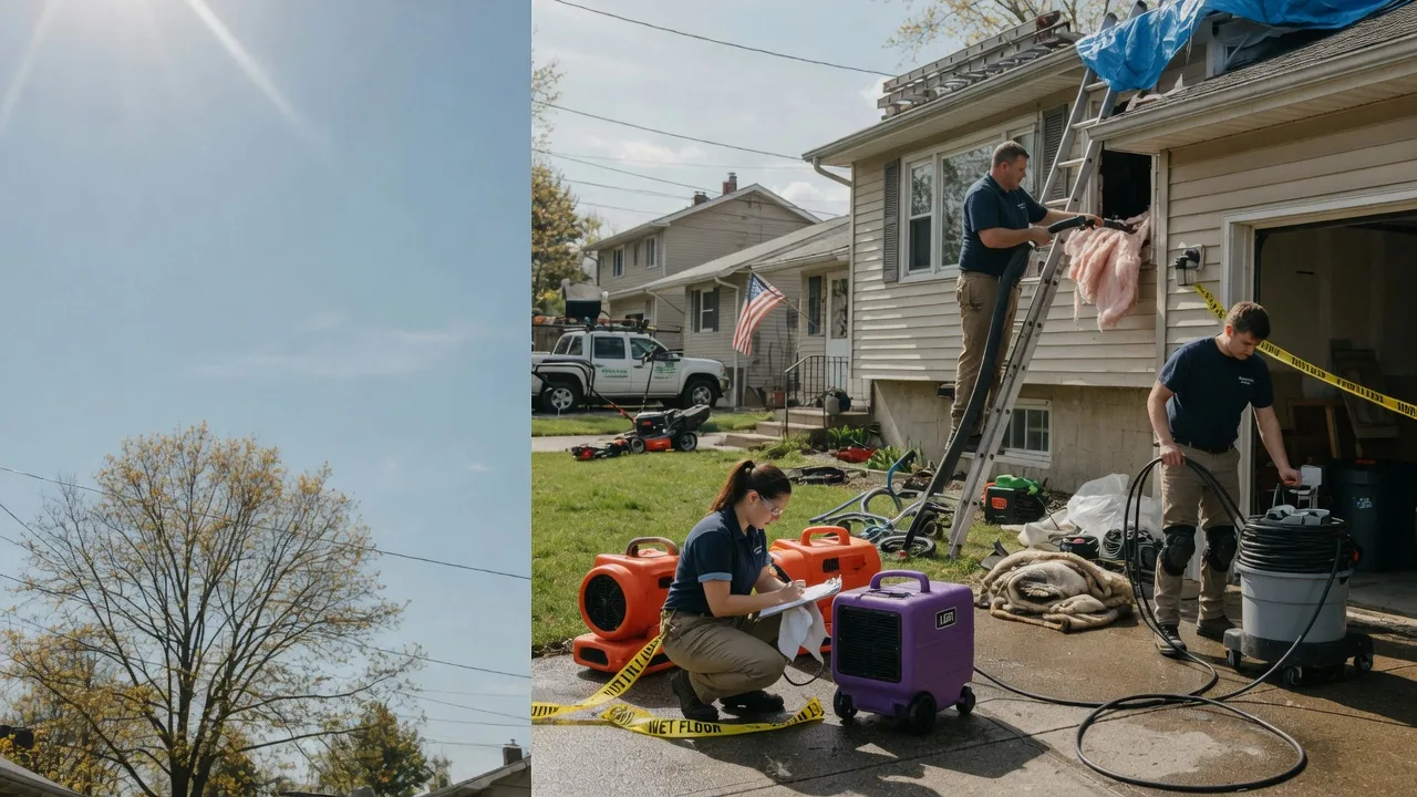 Emergency Water Removal in Dalzell, IL near me